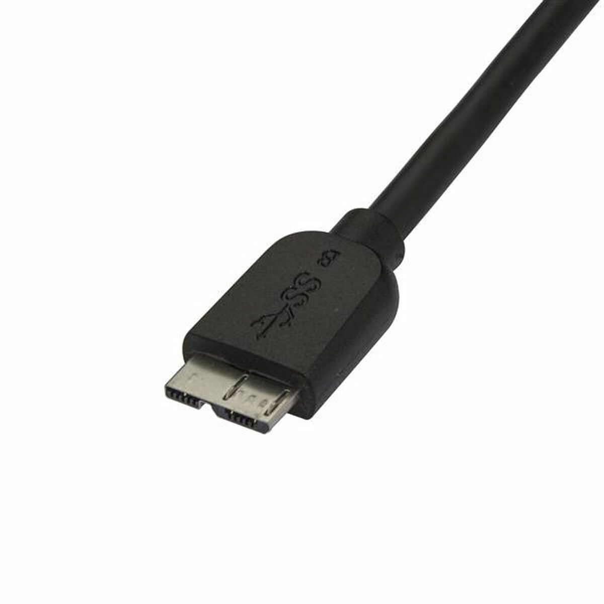 USB-kabel til Micro USB Startech USB3AUB50CMS Sort